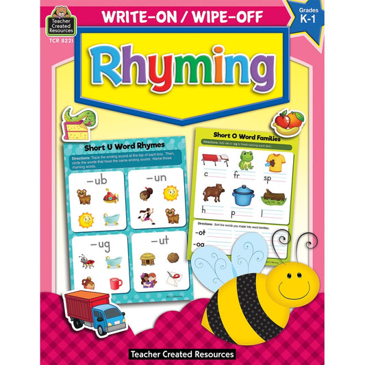Rhyming Write-On Wipe-Off Book