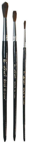 Round, Long Handled Brushes (6 Pack Each)