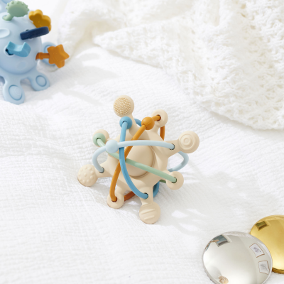 SiliSoft Fidget Rattle - Neutral