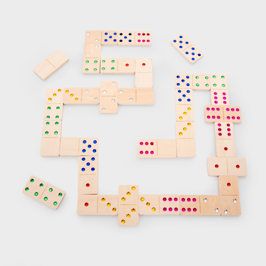 Wooden Jewel Dominoes