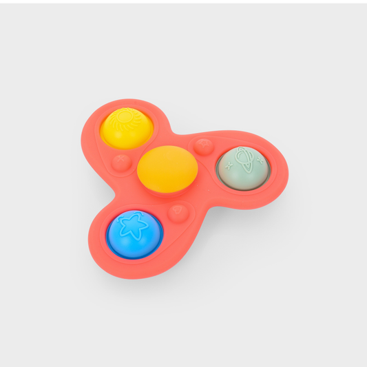 SiliSoft Jumbo Spinner - Rainbow