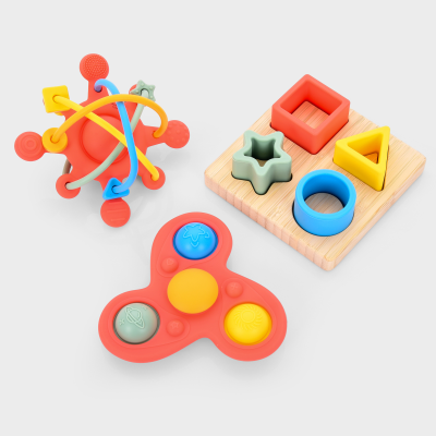 SiliSoft Sensory Set - Rainbow - 3 Pieces