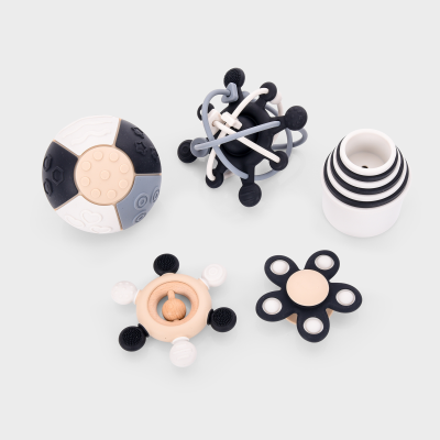 SiliSoft Curiosity Set - Black & White