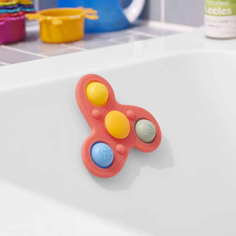 SiliSoft Jumbo Spinner - Rainbow