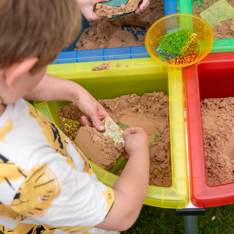 Discovery Colour Quadrant Trays & Stand