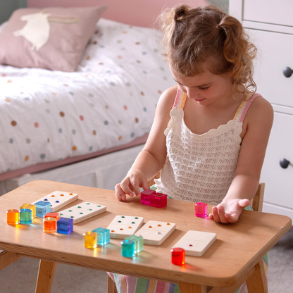 Wooden Jewel Dominoes