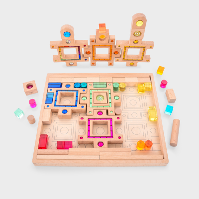 GEM PUZZLE BLOCKS 59PCS