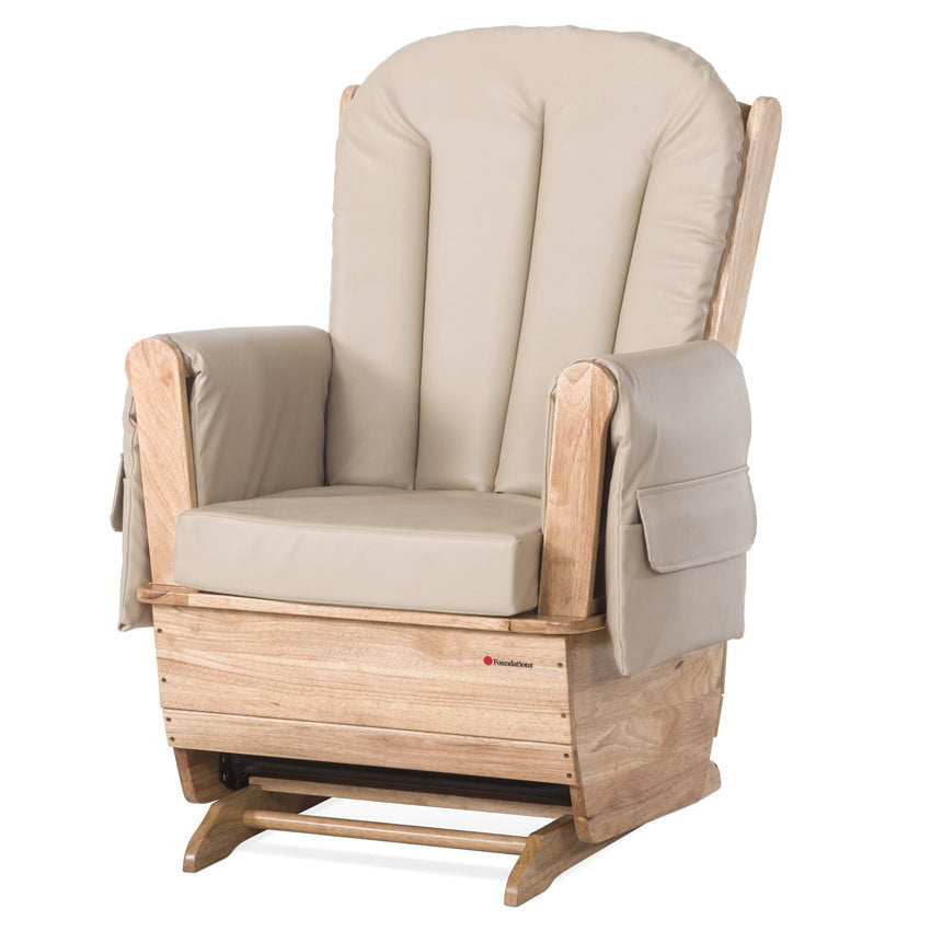 SafeRocker Standard Glider Rocker With Vinyl Cushions
