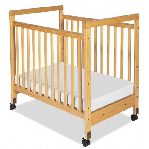 SafetyCraft® Cribs - Compact Fixed-Side- Clear Panels