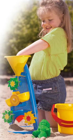 Sand and Water Wheel Classic (Yellow & Blue)