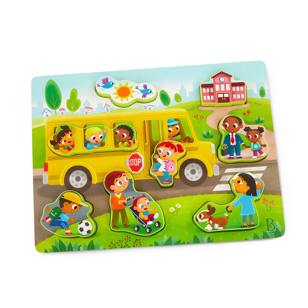 School Bus Puzzle- 8 pieces