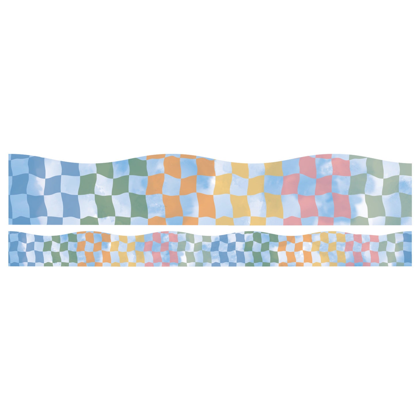 S'Cool Era Rainbow Checkered Sky Trimmer 37'