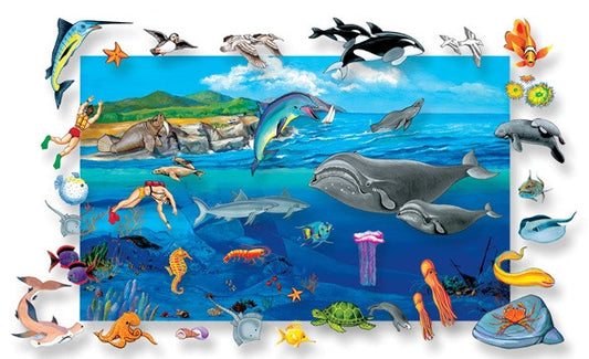 Sea Life & Underwater Flannel Board Set