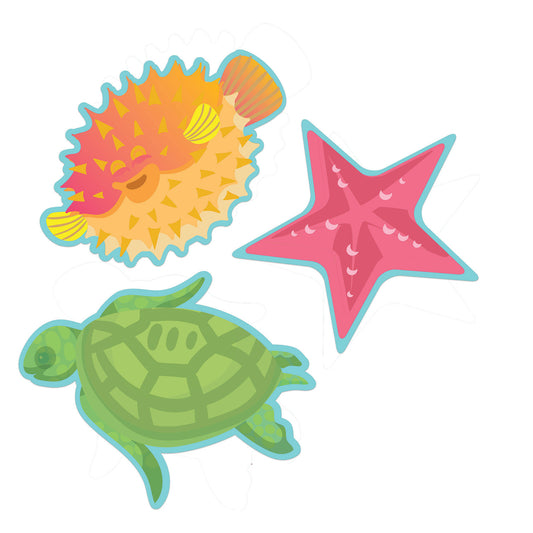 Seas the Day Fish Accents (36 pcs)