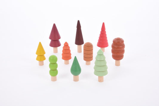 Seasonal Woodland Trees (Set of 10)