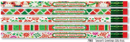 Season's Greetings Glitz (12 Pack)