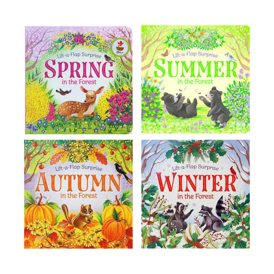 Collection Saisons en forêt - Lot de 4 livres