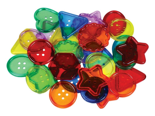 See-Through Big Button (30/pk)