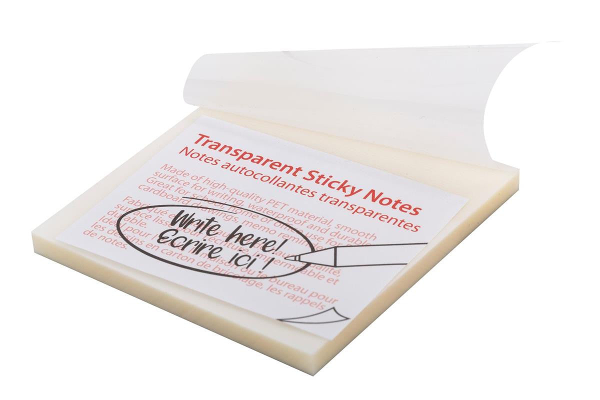 See through Sticky Notes.