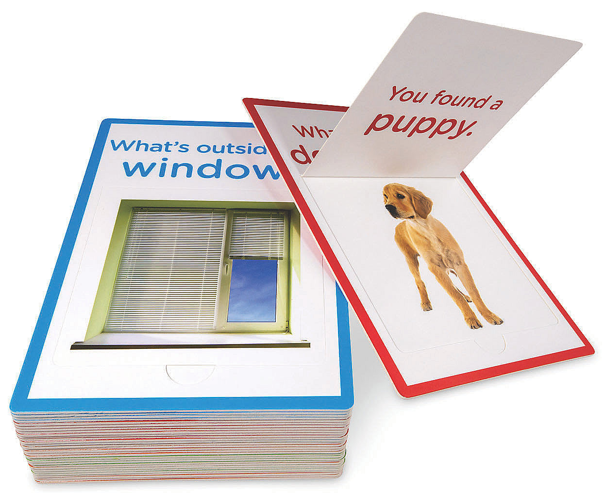 Seek-A-Boo: Flip-And-Find Word Cards