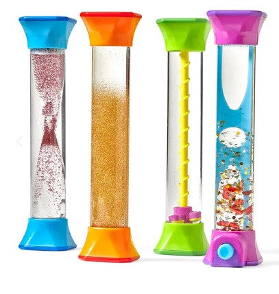 Sensory Fidget Tubes, Set of 4