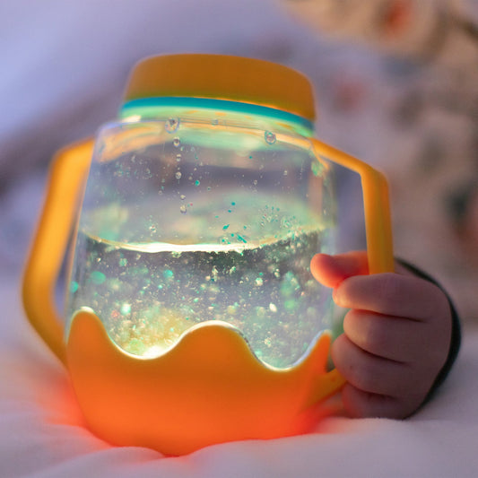 Sensory Play Jar - Dreamsicle
