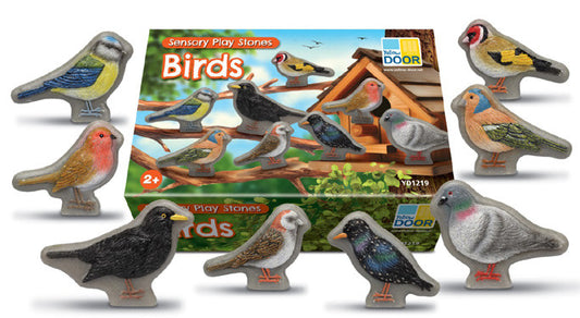 Sensory Play Stones - Birds