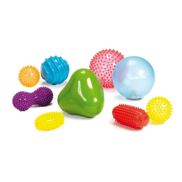Sensory Shapes And Balls 9 Pcs