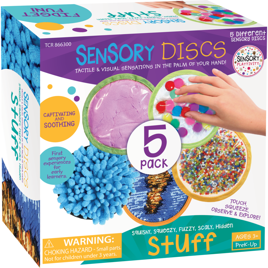 Sensory Discs - 5 Pack Assorted