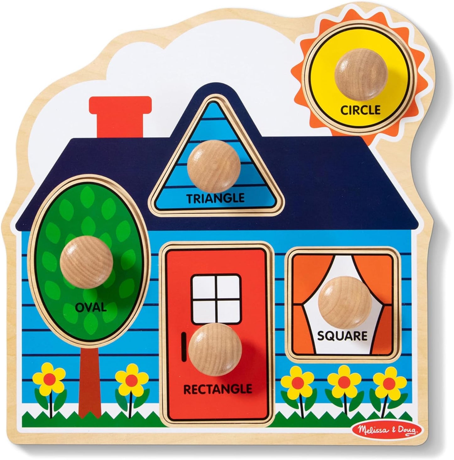 Shapes Jumbo Knob Puzzle