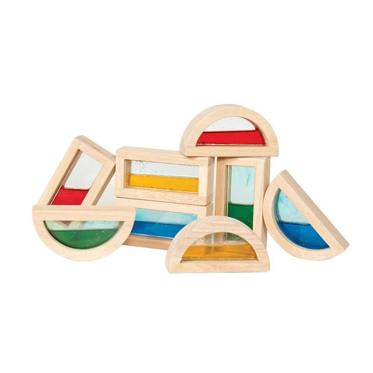 Shimmering Water Rainbow Blocks 8 Pcs