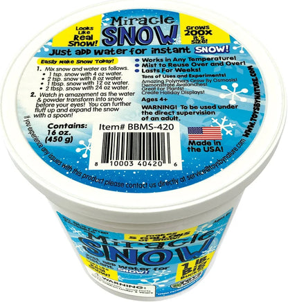 Miracle Snow Bucket 1LB