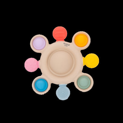 SiliSoft Rattle Teether - Rainbow
