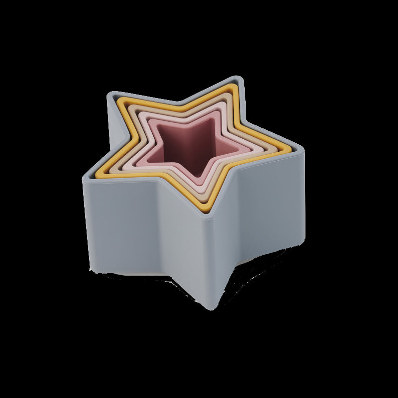 SiliSoft Star Stacking Silicone Cups (Earth)