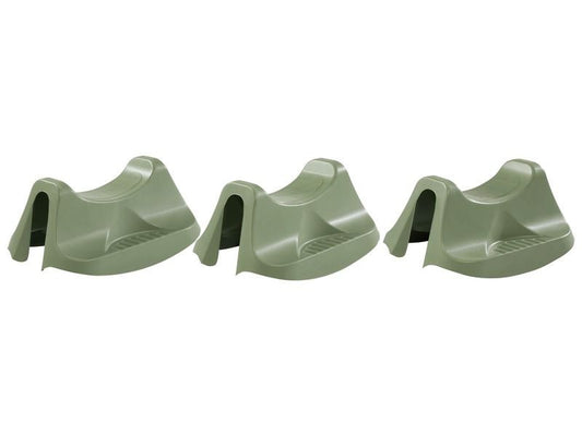 Small Bee Rocker - Lichen Green - Set of 3