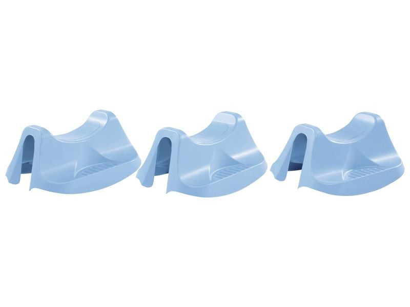 Small Bee Rocker - Light Blue - Set of 3