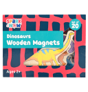 Wooden Magnets - Dinosaurs - 20Pcs
