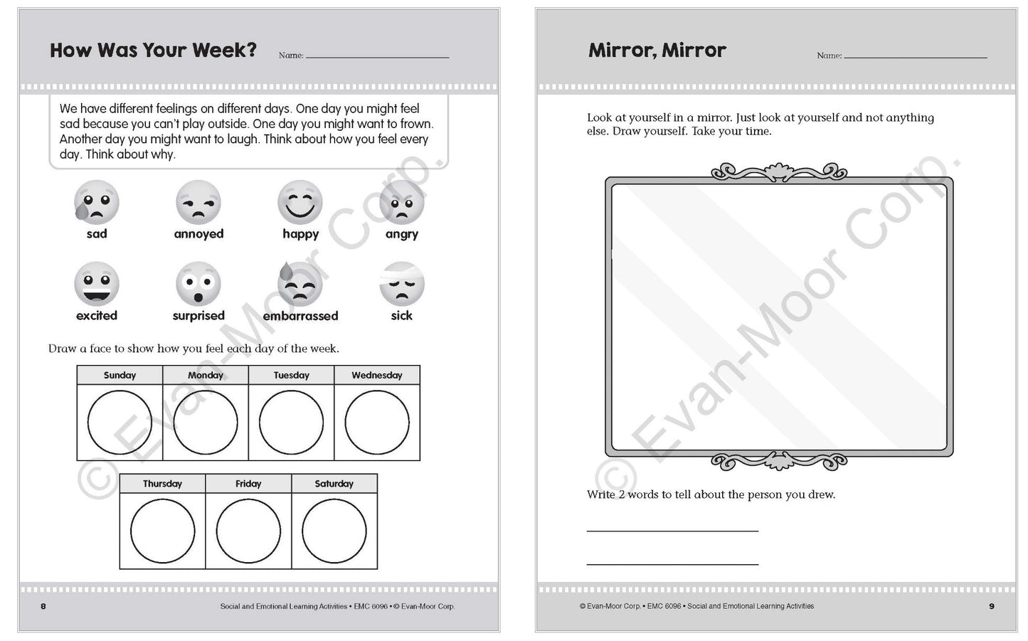 Social and Emotional Learning Activities