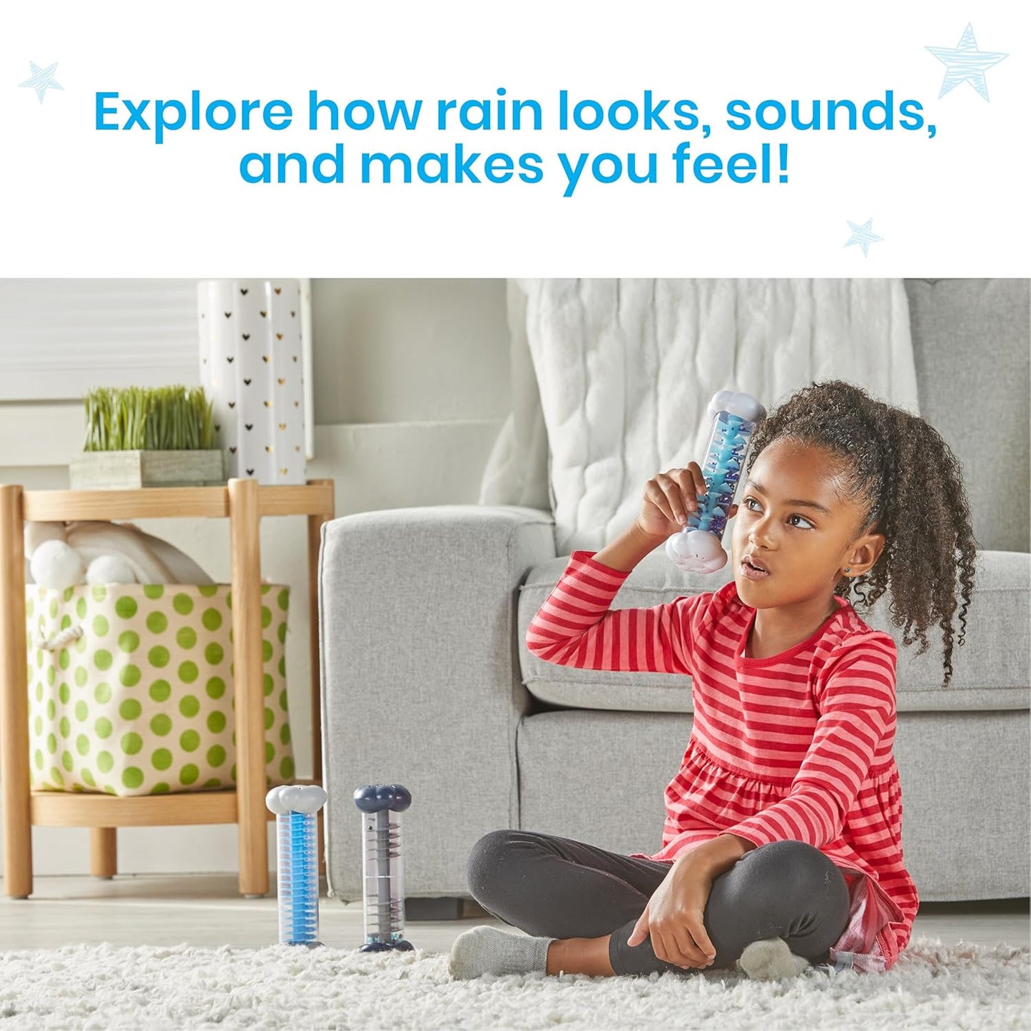 Sounds of Rain Sensory Tubes