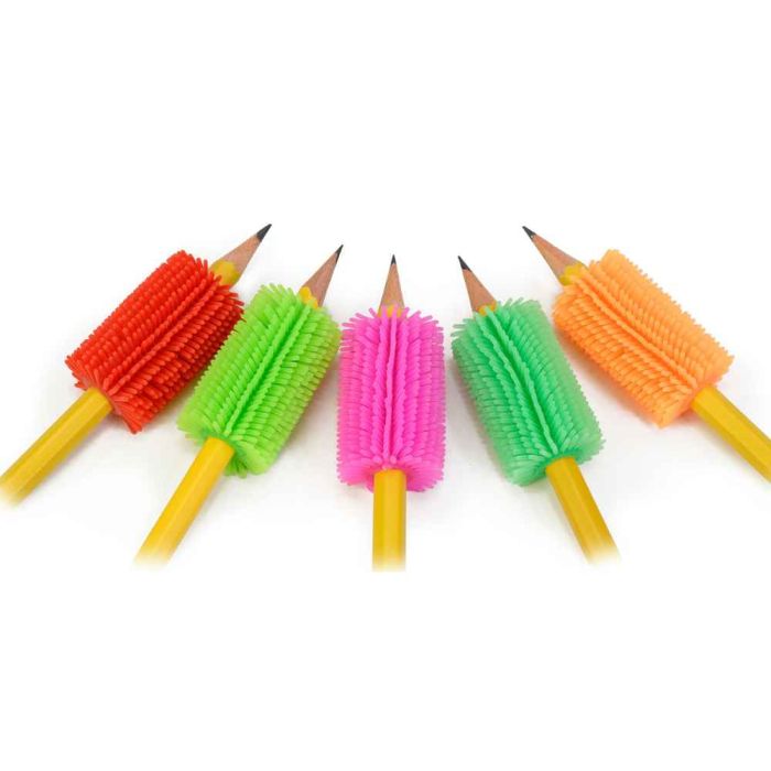 Spiky Pencil Grip - Set of 5