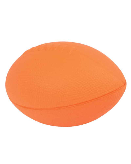 Sponge Rubber Football - Orange 11.5"