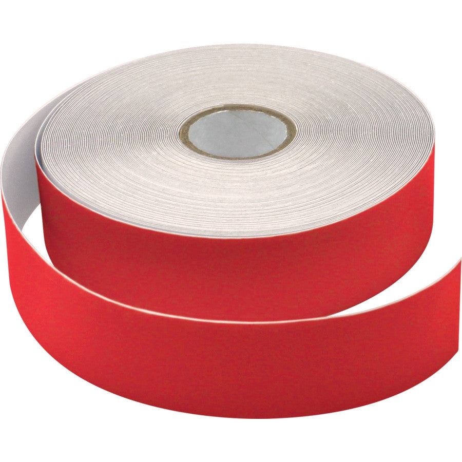 Spot On Floor Marker Strips - Red (1"W x 50'L Roll)