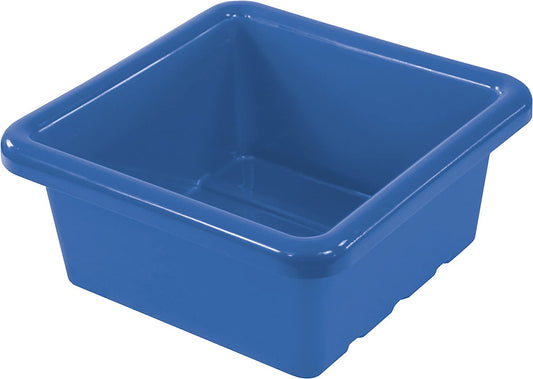 Square Tray Blue With Lid