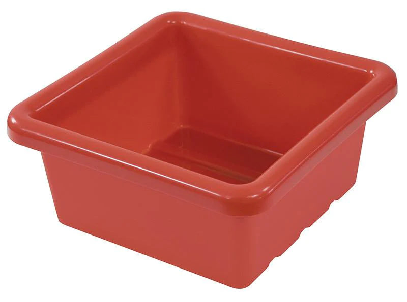 Square Tray Yellow With Lid