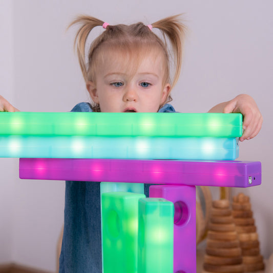 Stack and Build Glow Blocks (Set of 9)