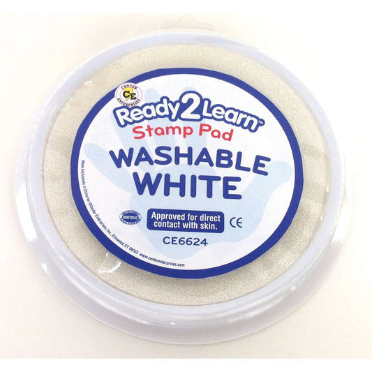 Stamp Pad White Jumbo Circular