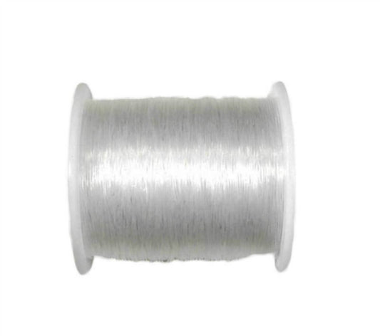 Stretch Bead Cord 0.5mm x 100m - Clear