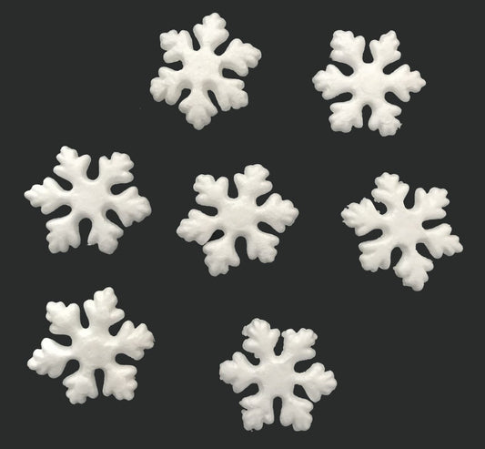Styrofoam Snowflakes (25 pieces)