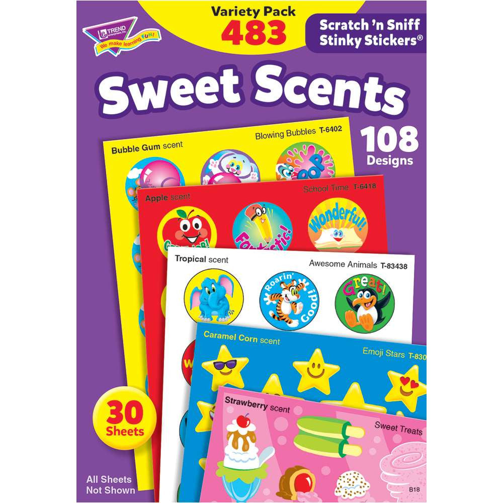 Sweet Scents - Stinky Stickers® (480/pk)