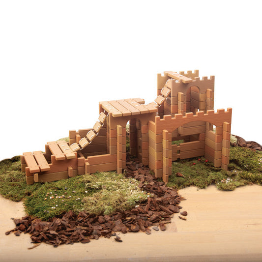 Tabletop Notch Blocks Western - 129 Pieces